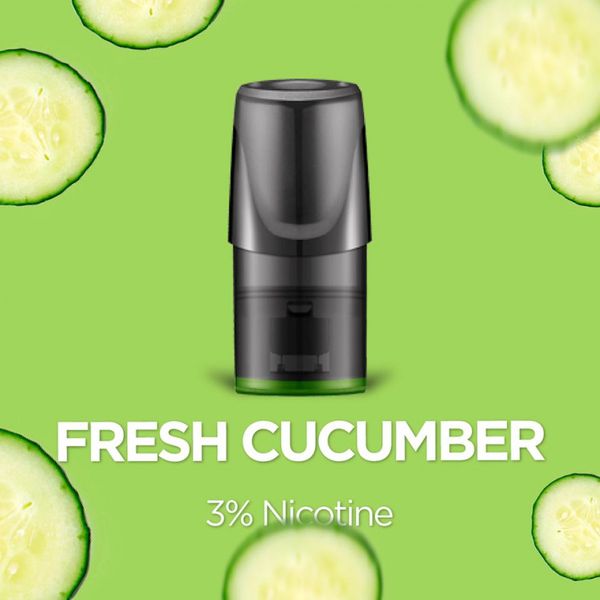 Купить Сменный Картридж RELX 2ml Fresh Cucumber 3% Свежий огурец с холодком