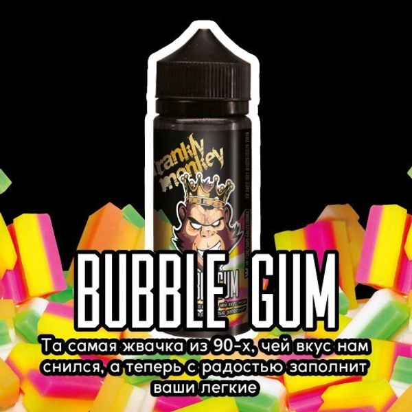 Купить Жидкость Frankly Monkey Black Edition - Bubble Gum