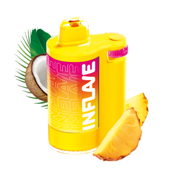 Купить Одноразовый Pod Inflave Spin - Ананас Кокос (8000 затяжек)