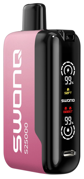 Купить Одноразовый Pod Swonq S25000 - Малиновое Мороженое (25000 затяжек)