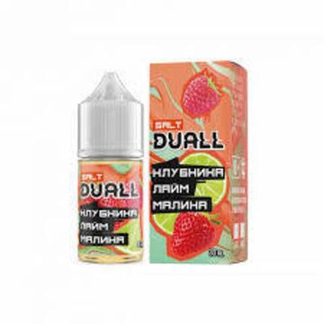 Купить Жидкость Duall Salt - Клубника, лайм, малина 30 мл