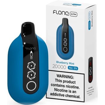 Купить Одноразовый Pod Flonq Ultra - Blueberry Mint (20000 затяжек)