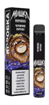 Купить Одноразовый Pod Pride Мишка - Черничное варенье (1500 затяжек)