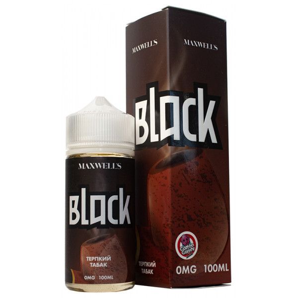 Купить Жидкость MAXWELL'S 100 мл - Black (0 мг)