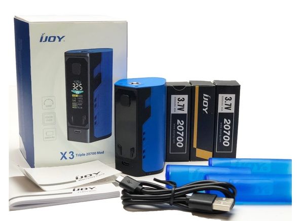 Цена на iJoy Captain X3 234W mod синий Купить iJoy Captain X3 234W mod синий