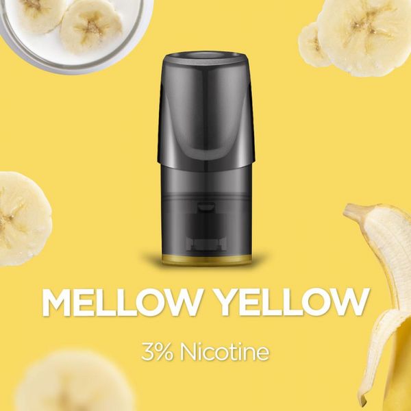Купить Сменный Картридж RELX 2ml Mellow Yellow 3% Банан со сливками