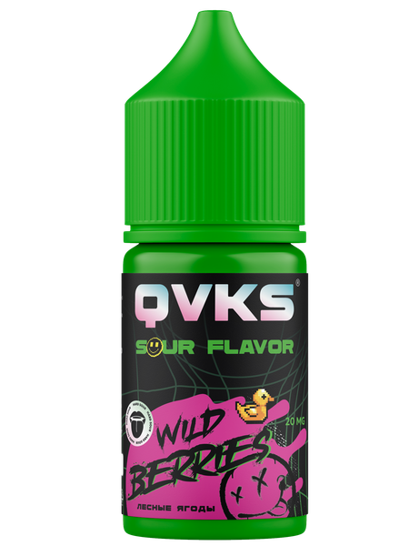 Купить Ароматизатор QVKS Sour 13мл - Лесные Ягоды