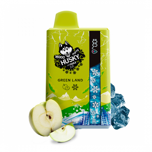 Купить Одноразовый Pod Husky Air Max 2.0 - Green Land (15000 затяжек)