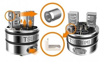 Купить Дрипка GEEKVAPE TSUNAMI 22 RDA (clone)