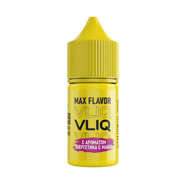 Купить VLIQ Max Flavor 27 мл - Энергетик с Манго