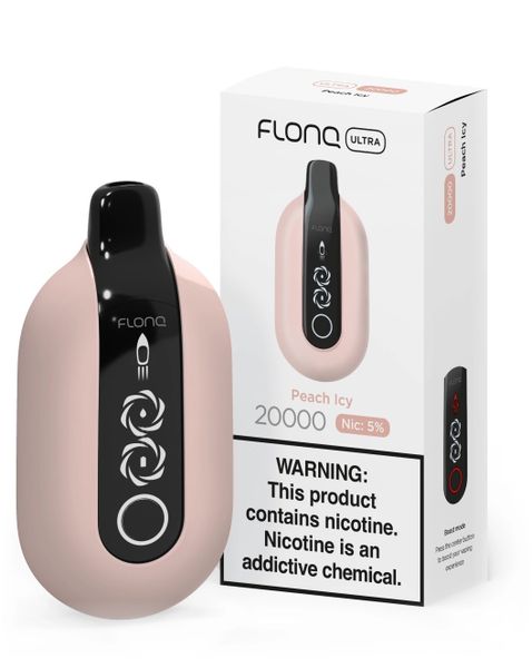 Купить Одноразовый Pod Flonq Ultra - Peach Icy (20000 затяжек)