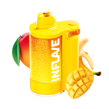 Купить Одноразовый Pod Inflave Spin - Манго Банан (8000 затяжек)