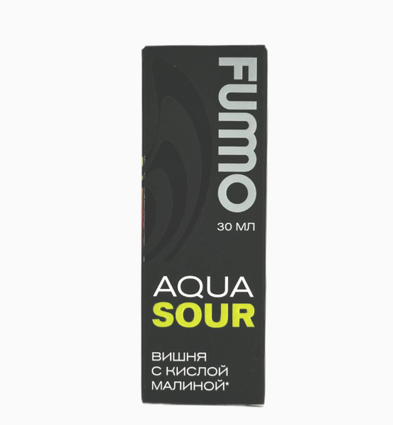Купить Жидкость Fummo Aqua Sour Salt 30 мл - Вишня с Кислой Малиной (20 мг)