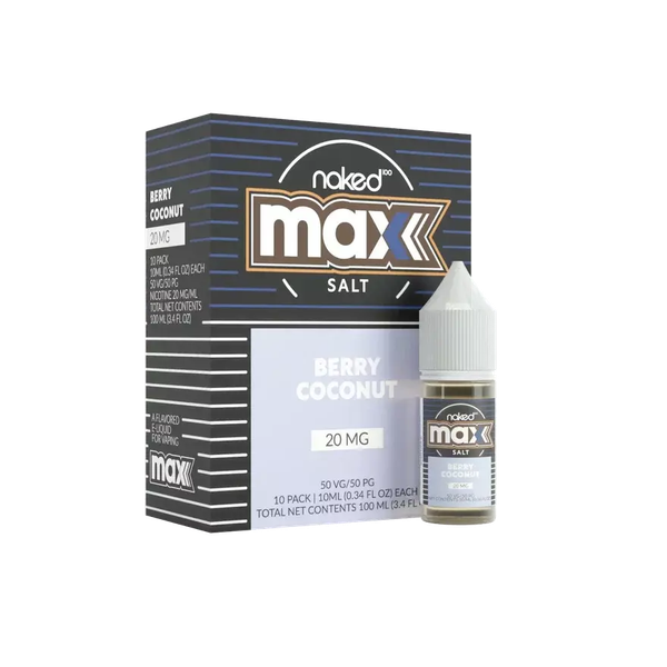Купить Жидкость Naked Max Salt 10 мл - Ice Berry Coconut (20 мг)