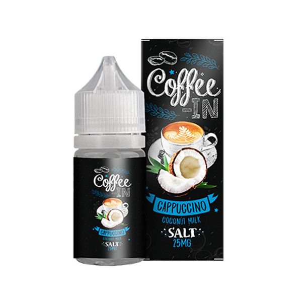 Купить Жидкость Coffee-in Salt - Cappuccino Coconut Milk 30 мл