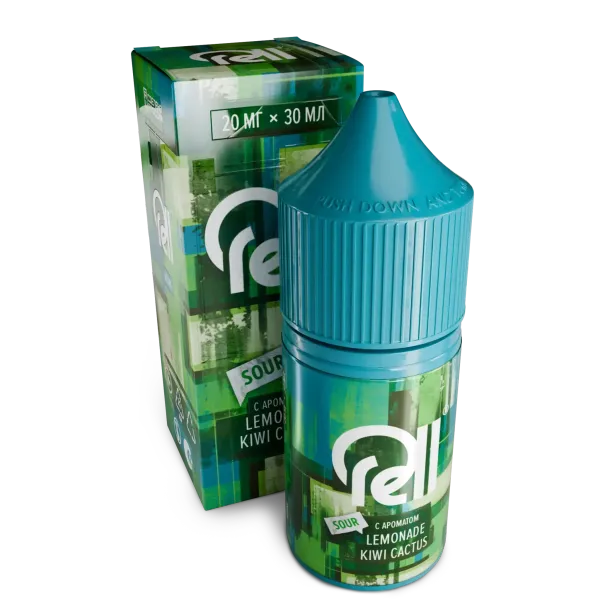 Купить Ароматизатор Rell Azure 28 мл - Sour Lemonade Kiwi Cactus
