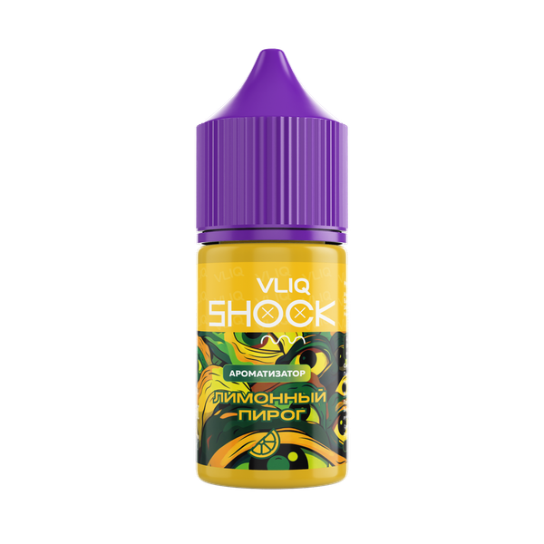 Купить Ароматизатор VLIQ Shock 14 мл - Лимонный Пирог