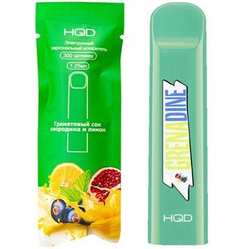 Купить Одноразовый Pod HQD Cuvie - Grenadine (300 затяжек)
