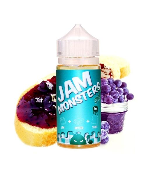 Купить Жидкость JAM MONSTERS - Grape (120ml)