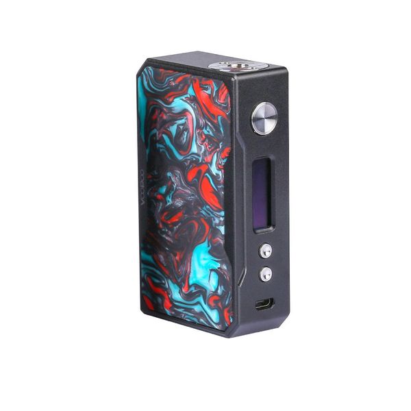 Купить DRAG 157W by VooPoo Черный+Красный/бирюзовый акрил