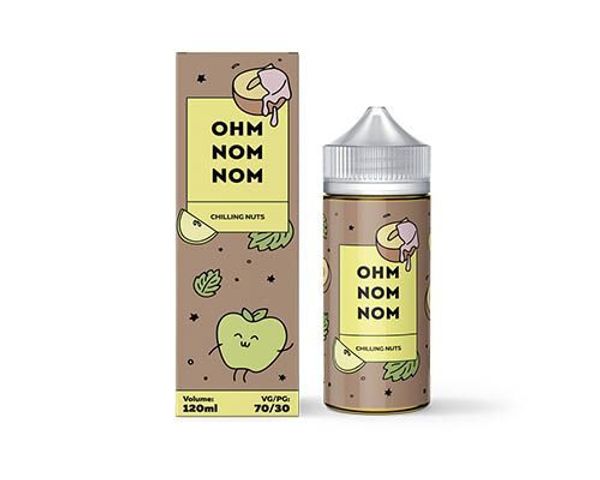 Купить Жидкость OHM NOM NOM - CHILLING NUTS (120 мл)