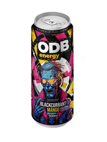 Купить Напиток ODB Energy - Blackcurrant Mango 500 мл