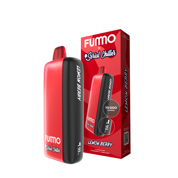 Купить Одноразовый Pod Serial Chiller x Fummo - Lemon Berry (10000 затяжек)