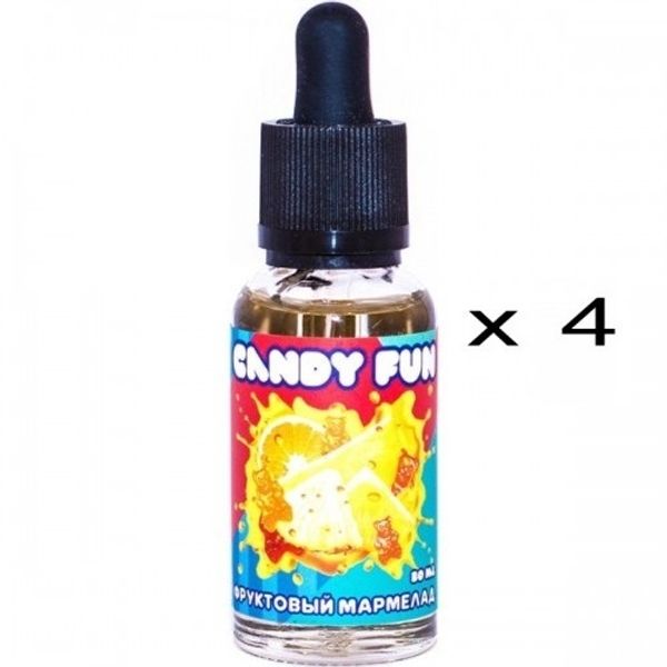 Купить Жижа Candy Fun - Фруктовый Мармелад 120 мл (4*30мл)