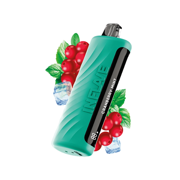 Купить Одноразовый Pod Inflave Omega - Клюква Мята (10000 затяжек)