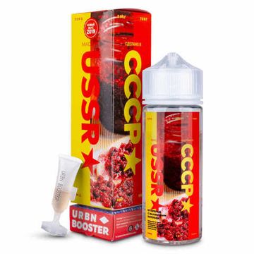 Купить Жидкость MADE IN USSR (Shortfill) - Бутерброд с малиновым вареньем 100 мл