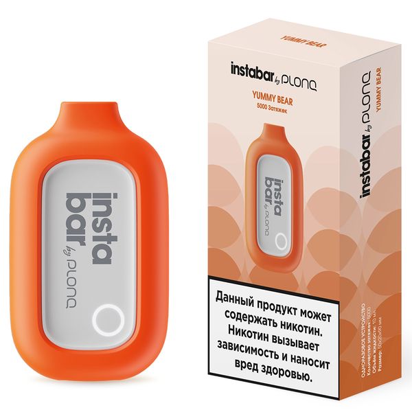 Купить Одноразовый Pod Plonq instaBar - Мармеладные мишки (5000 затяжек)