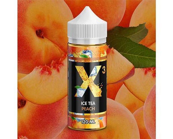 Купить Жижа X-3 ICE TEA - Peach 120 мл
