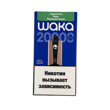 Купить Одноразовый Pod WAKA soPro - Киви Маракуйя Гуава (20000 затяжек)