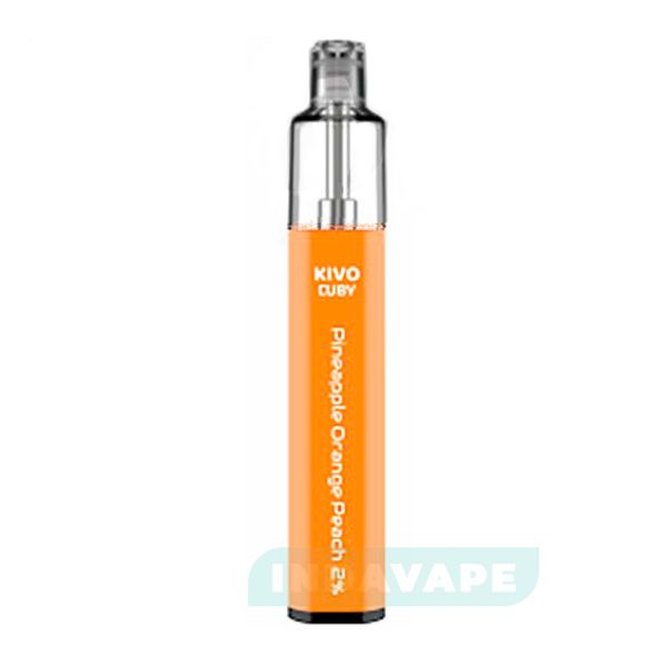 Купить Одноразовый Pod Kivo Cuby - Pineapple-Orange-Peach (1600 затяжек)