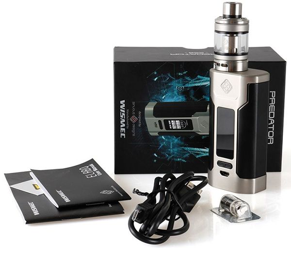Цена на Wismec Predator 228W Box Mod Купить Wismec Predator 228W Box Mod