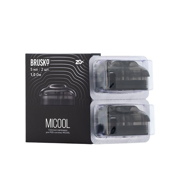 Купить Картридж Brusko ZQ Micool 1.0 Ohm, 5 мл