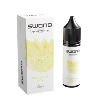 Купить Ароматизатор SWONQ Tobacco Cluster 15 мл - Ванильный Табак