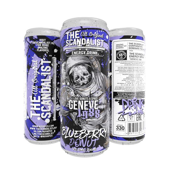 Купить Напиток The Scandalist - Geneve 1988 Sugar Free 330 мл