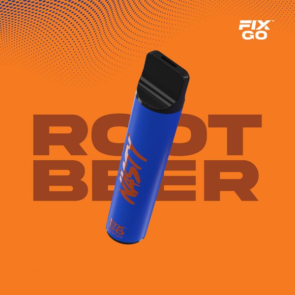Цена на Одноразовый Pod Nasty Fix Go - Root beer (1500 затяжек) Купить Одноразовый Pod Nasty Fix Go - Root beer (1500 затяжек)